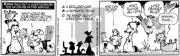 Over the Hedge on Tuesday September 30, 2003 Comic Strip