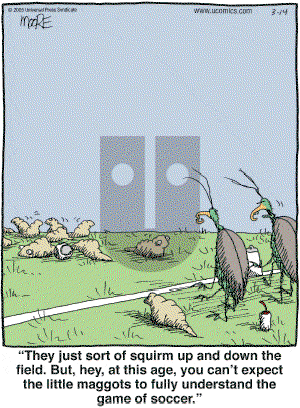 In the Bleachers - Monday March 14, 2005 Comic Strip
