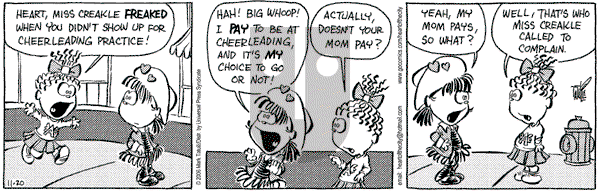 Heart of the City on Monday November 20, 2006 Comic Strip