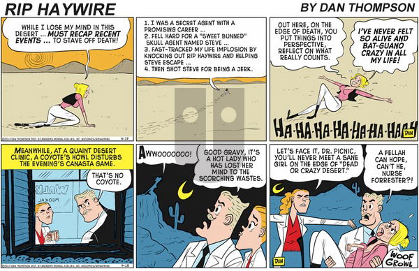 Rip Haywire on Sunday August 2, 2020 Comic Strip