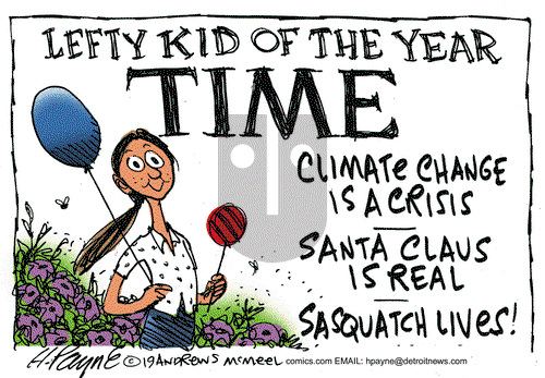 Henry Payne on Monday December 16, 2019 Comic Strip