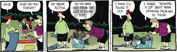 The Buckets on Friday July 14, 2017 Comic Strip