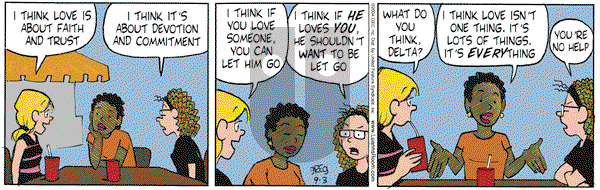 Luann on Friday September 3, 2004 Comic Strip