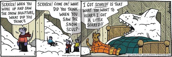 Overboard on Thursday February 25, 2021 Comic Strip