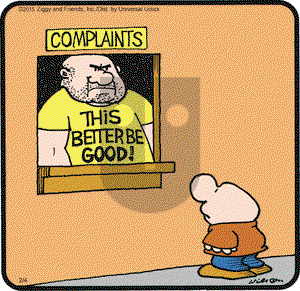 Ziggy on Wednesday February 4, 2015 Comic Strip