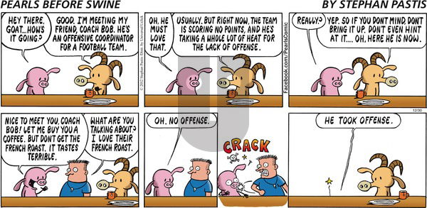 Pearls Before Swine on Sunday December 30, 2012 Comic Strip