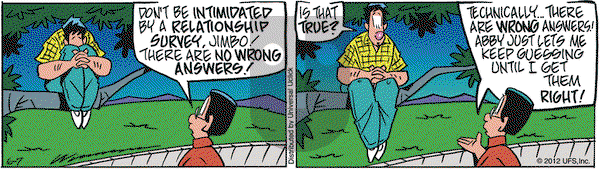 Rose is Rose on Thursday June 7, 2012 Comic Strip