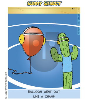 Sunny Street on Monday August 15, 2016 Comic Strip