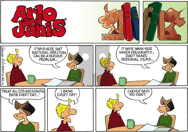 Arlo and Janis on Sunday January 23, 2011 Comic Strip