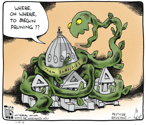 Tom Toles on Monday January 14, 2013 Comic Strip
