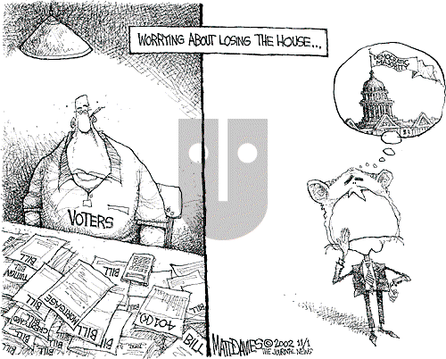 Matt Davies on Thursday October 31, 2002 Comic Strip