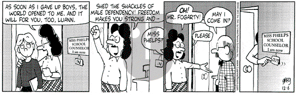 Luann on Wednesday December 6, 2000 Comic Strip