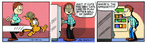 Garfield on Friday May 7, 1993 Comic Strip