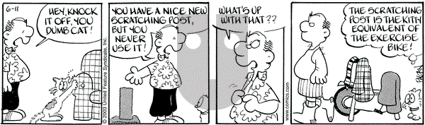 Drabble on Wednesday June 11, 2003 Comic Strip