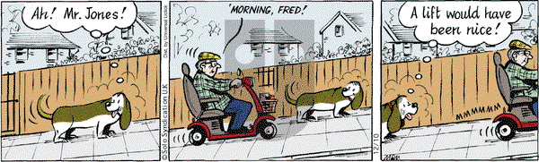 Fred Basset on Tuesday December 10, 2013 Comic Strip