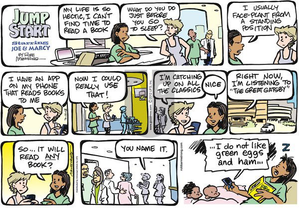 JumpStart on Sunday July 15, 2012 Comic Strip