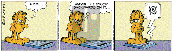 Garfield on Friday March 21, 2003 Comic Strip