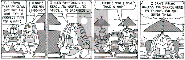 Cathy Classics on Saturday August 8, 1998 Comic Strip