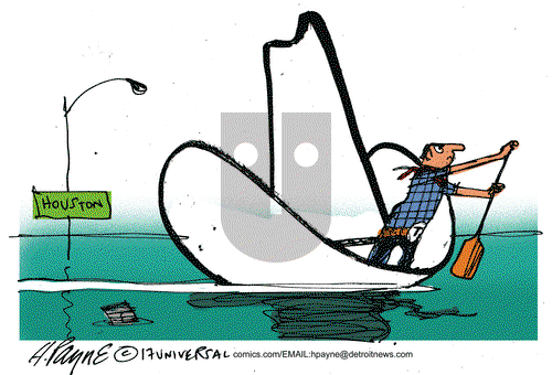 Henry Payne on Thursday August 31, 2017 Comic Strip