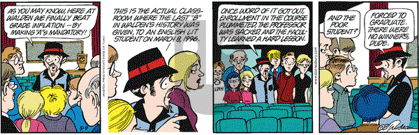 Doonesbury on Thursday May 9, 2002 Comic Strip
