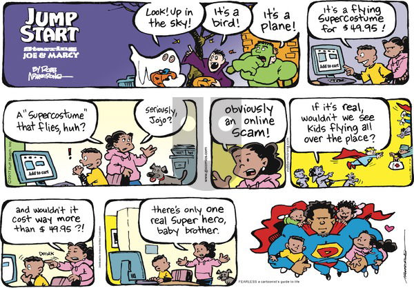 JumpStart on Sunday October 8, 2017 Comic Strip