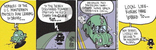 La Cucaracha on Saturday May 12, 2007 Comic Strip