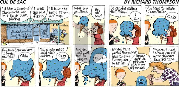 Cul de Sac - Sunday May 14, 2023 Comic Strip
