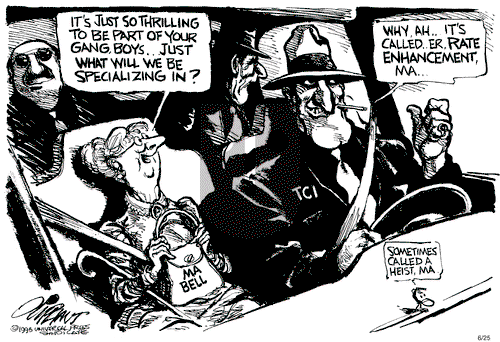 Pat Oliphant on Thursday June 25, 1998 Comic Strip