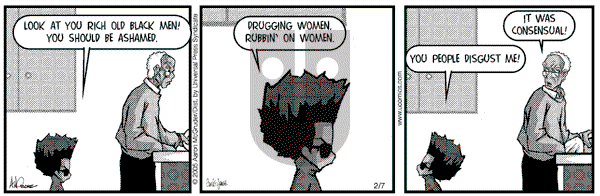 The Boondocks on Monday September 10, 2012 Comic Strip