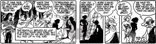 Alley Oop on Monday January 31, 1949 Comic Strip