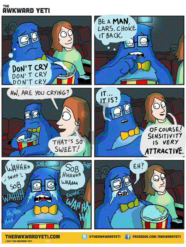 The Awkward Yeti on Wednesday November 26, 2014 Comic Strip
