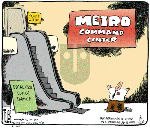 Tom Toles on Monday June 22, 2015 Comic Strip