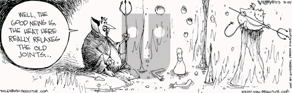 Non Sequitur on Monday March 24, 2003 Comic Strip
