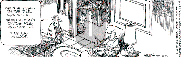 Non Sequitur on Wednesday August 14, 2002 Comic Strip