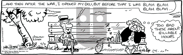 Lola on Saturday August 31, 2002 Comic Strip
