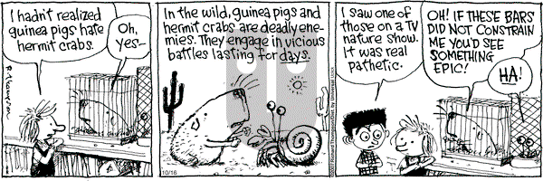 Cul de Sac on Tuesday October 16, 2012 Comic Strip