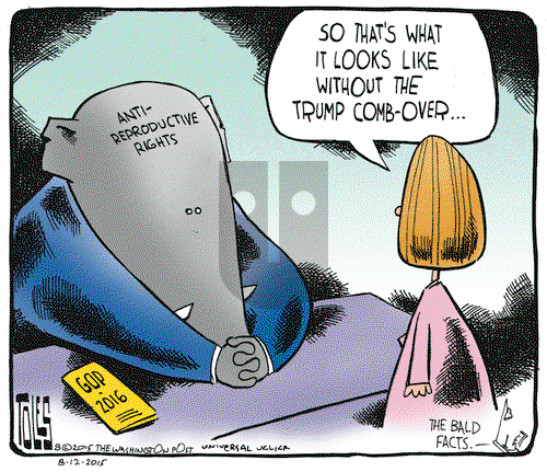 Tom Toles on Wednesday August 12, 2015 Comic Strip