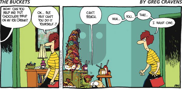 The Buckets on Sunday September 1, 2013 Comic Strip