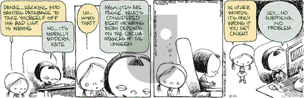Non Sequitur on Saturday December 21, 2002 Comic Strip