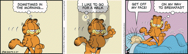 Garfield on Monday May 27, 2019 Comic Strip