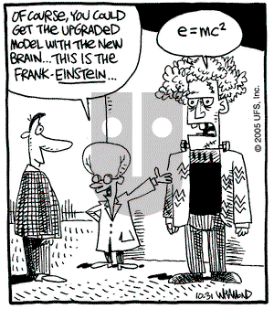 Reality Check on Monday October 31, 2005 Comic Strip