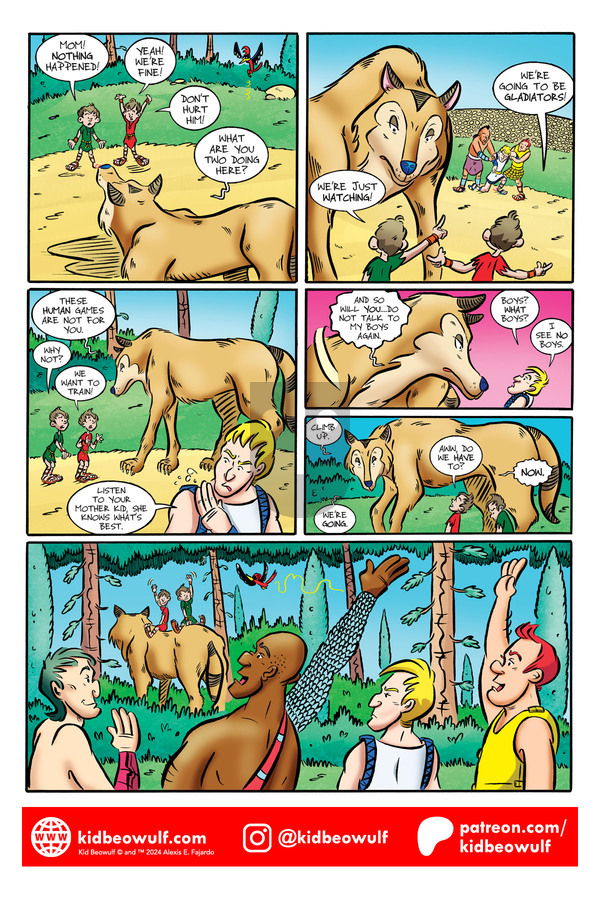 Kid Beowulf on Thursday July 11, 2024 Comic Strip