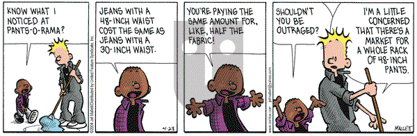 Frazz on Wednesday April 28, 2004 Comic Strip