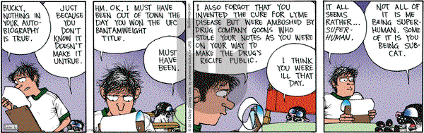 Get Fuzzy on Thursday July 18, 2013 Comic Strip