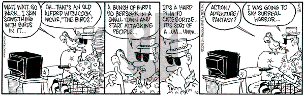Monty on Wednesday August 28, 2002 Comic Strip