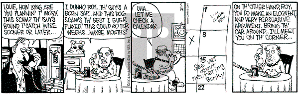Monty on Friday May 14, 2004 Comic Strip