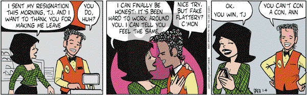 Luann on Friday January 4, 2013 Comic Strip