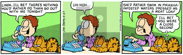 Garfield on Friday May 27, 1994 Comic Strip