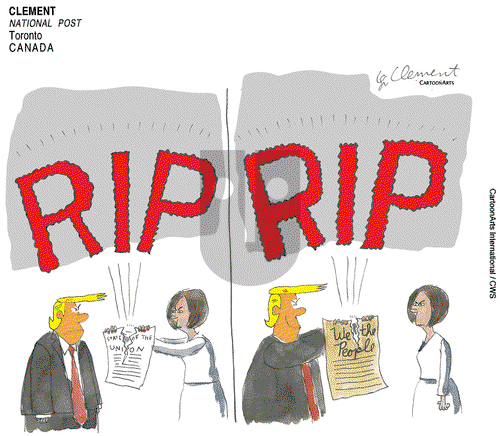 ViewsAmerica on Friday February 7, 2020 Comic Strip
