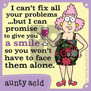 Aunty Acid on Sunday November 9, 2014 Comic Strip